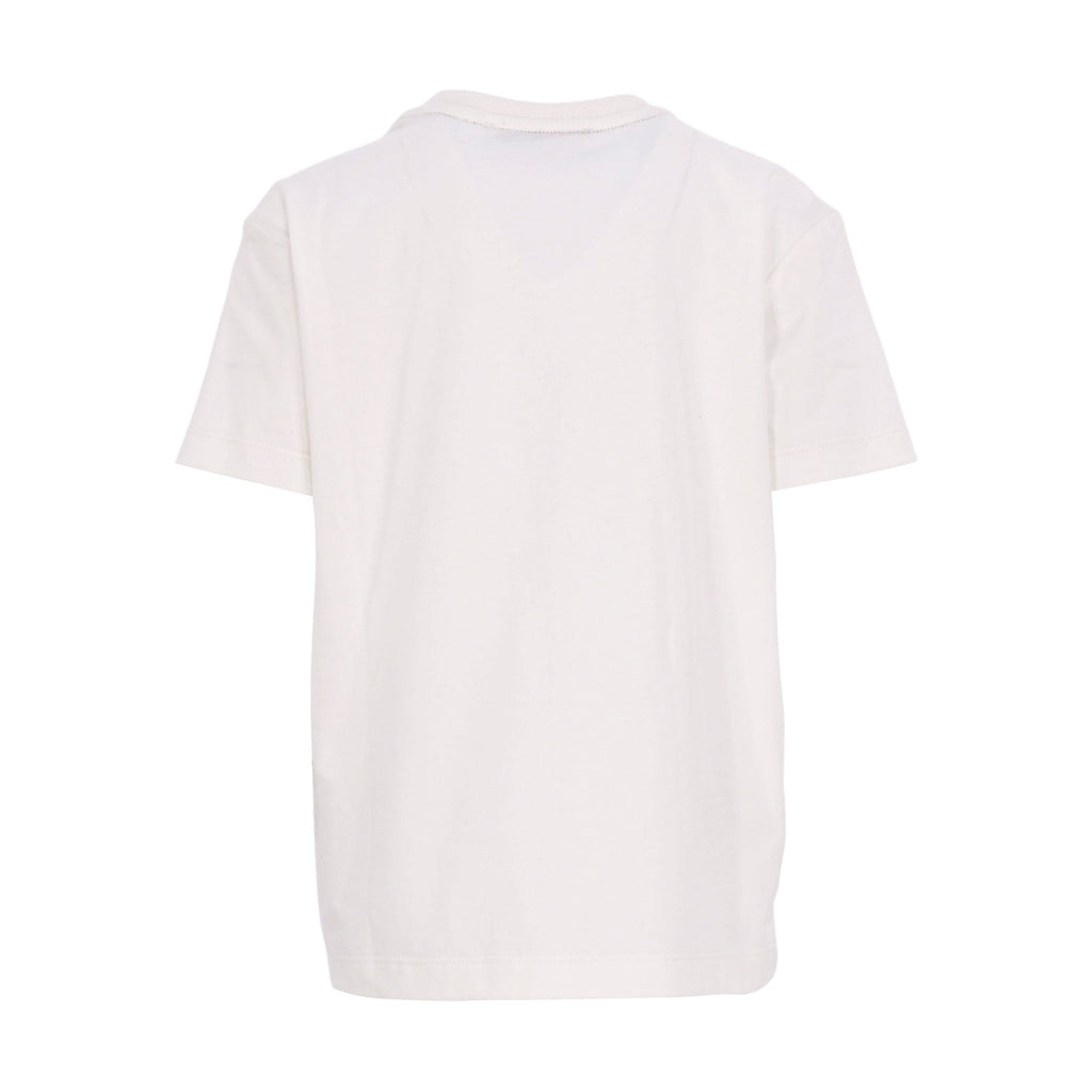 Roberto Cavalli Kids Slogan Print White T-Shirt