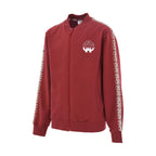 Roberto Cavalli Kids Slogan Print Bordeaux Sweatshirt