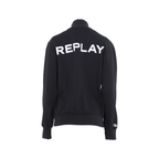 Replay Men's Cotton Fleece Black Sweatshirt