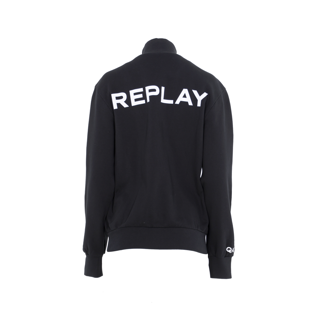 Replay Men's Cotton Fleece Black Sweatshirt
