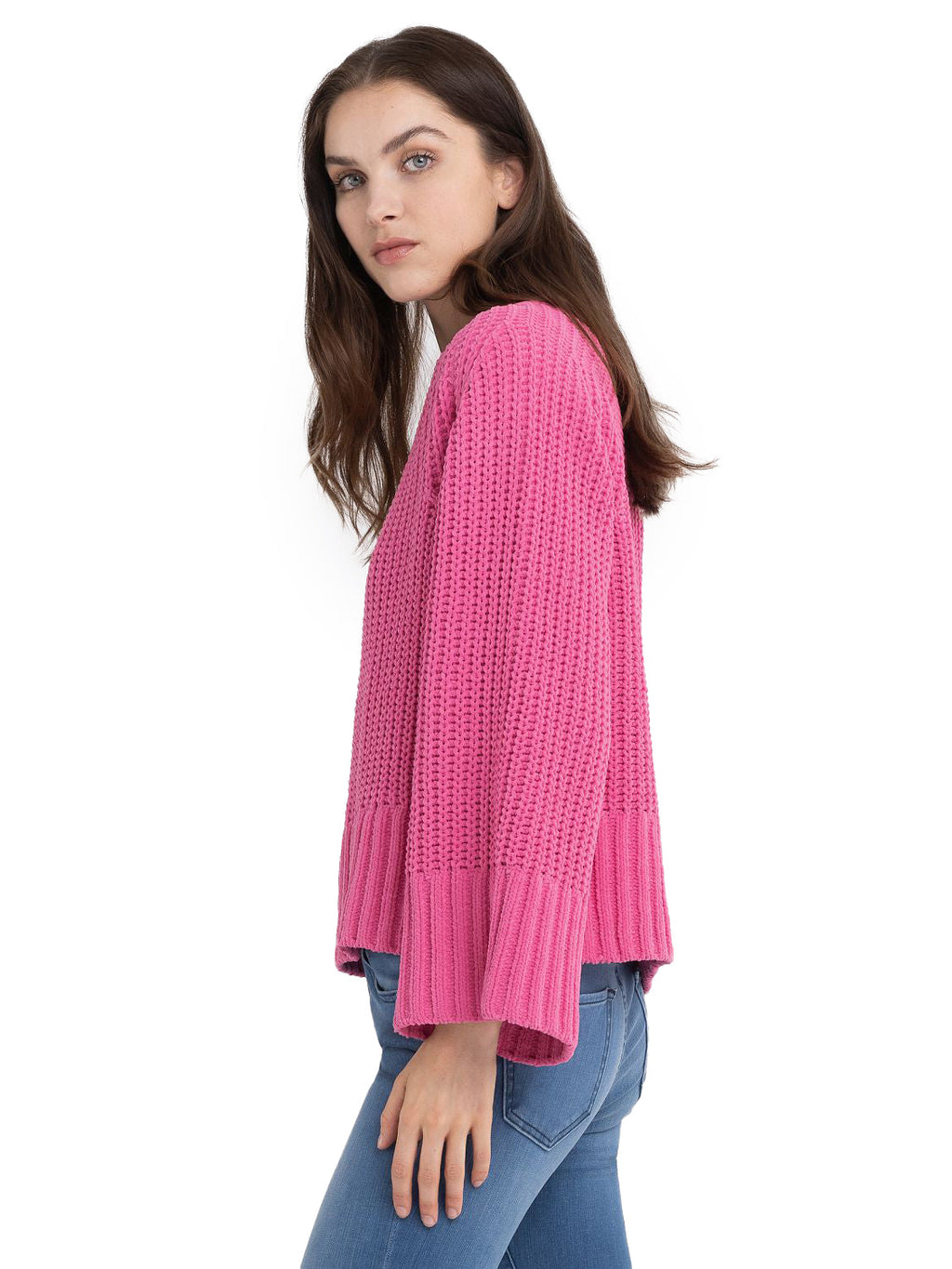 Replay Women's Cropped Chenille Knitwear
