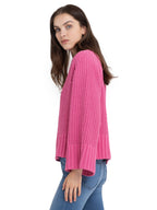 Replay Women's Cropped Chenille Knitwear
