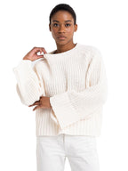 Replay Women's Cropped Chenille Knitwear