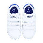 Polo Ralph Lauren Kids Boy's White Sneakers