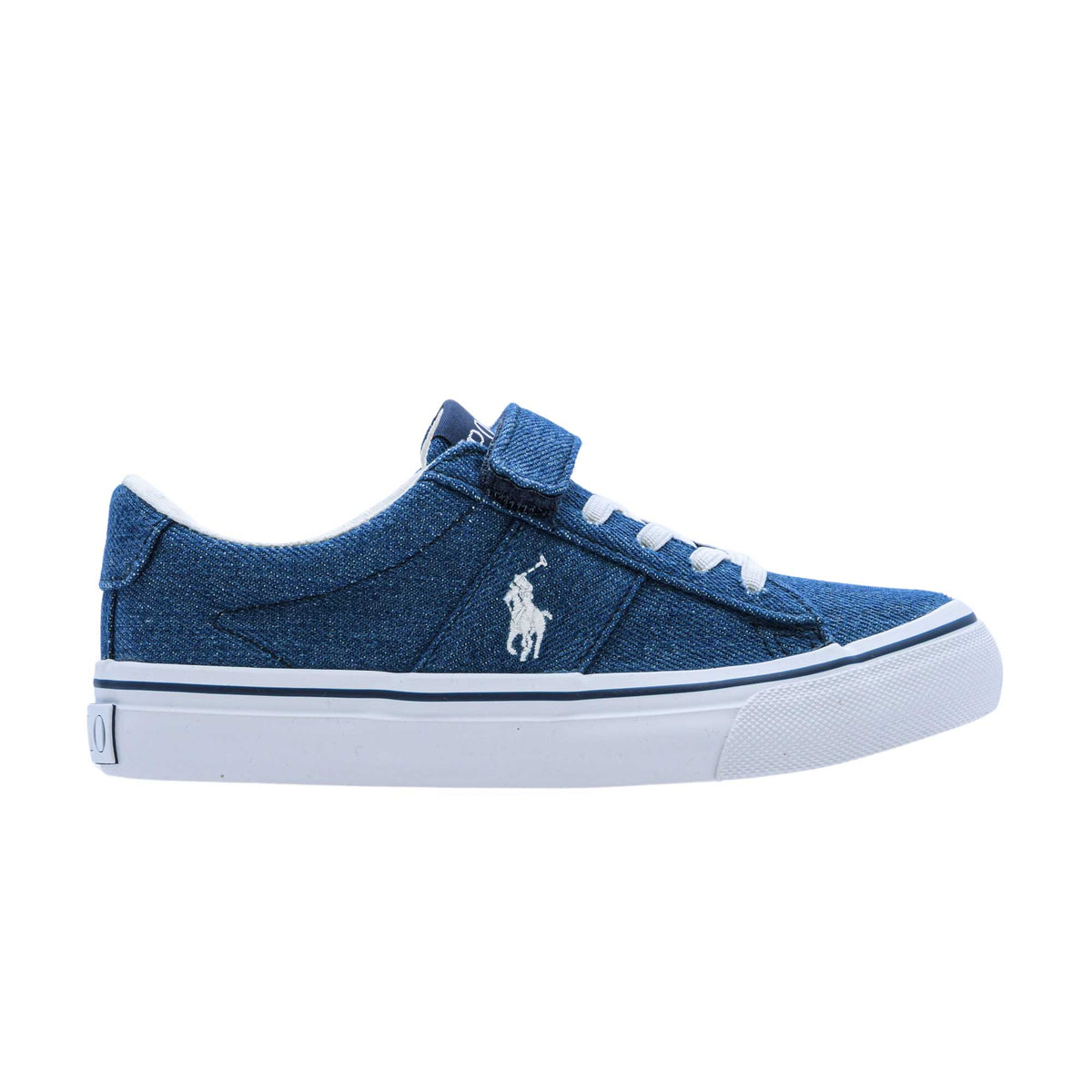 Polo Ralph Lauren Kids Boy's Navy Blue Sneaker