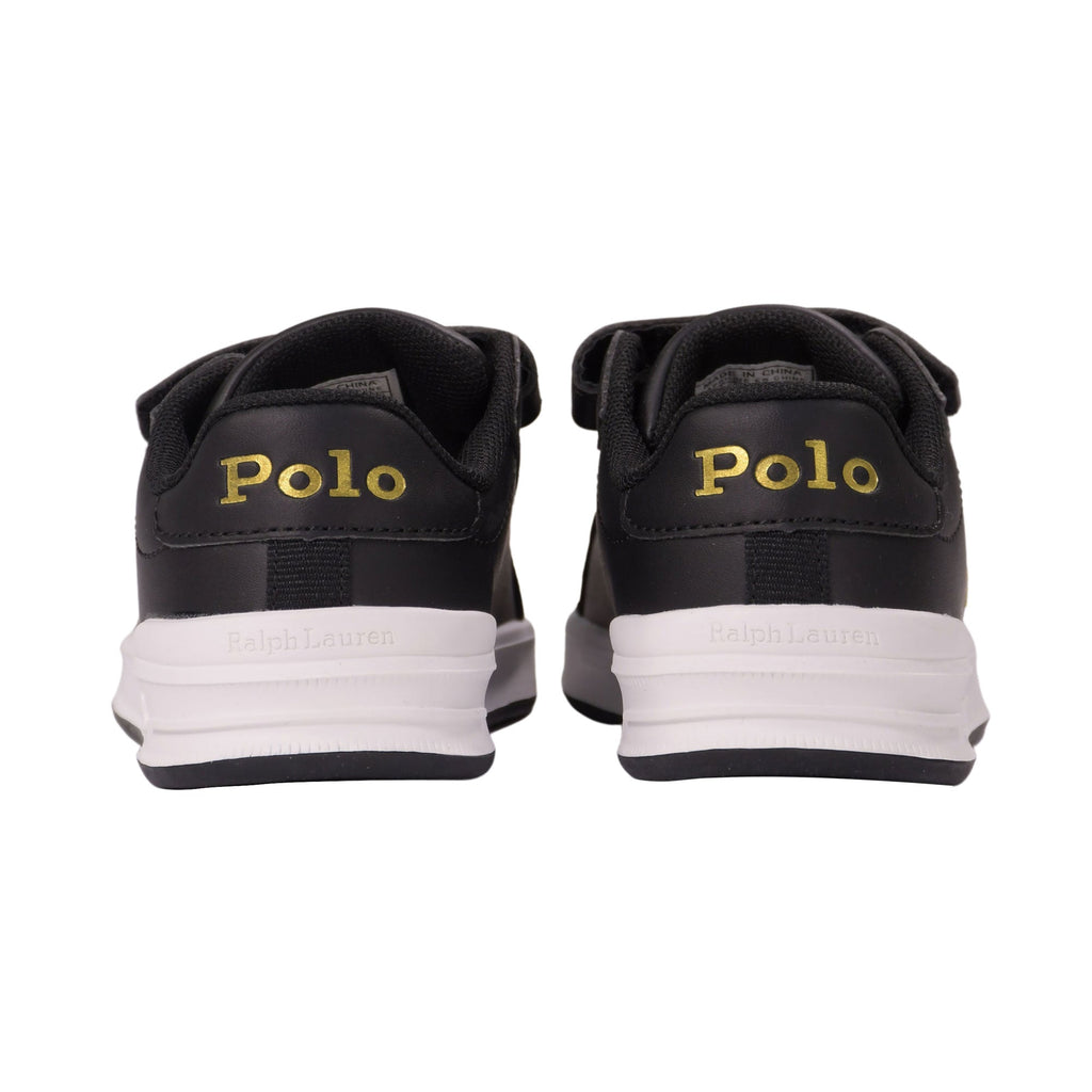 Polo Ralph Lauren Kids Boy's Black Sneakers