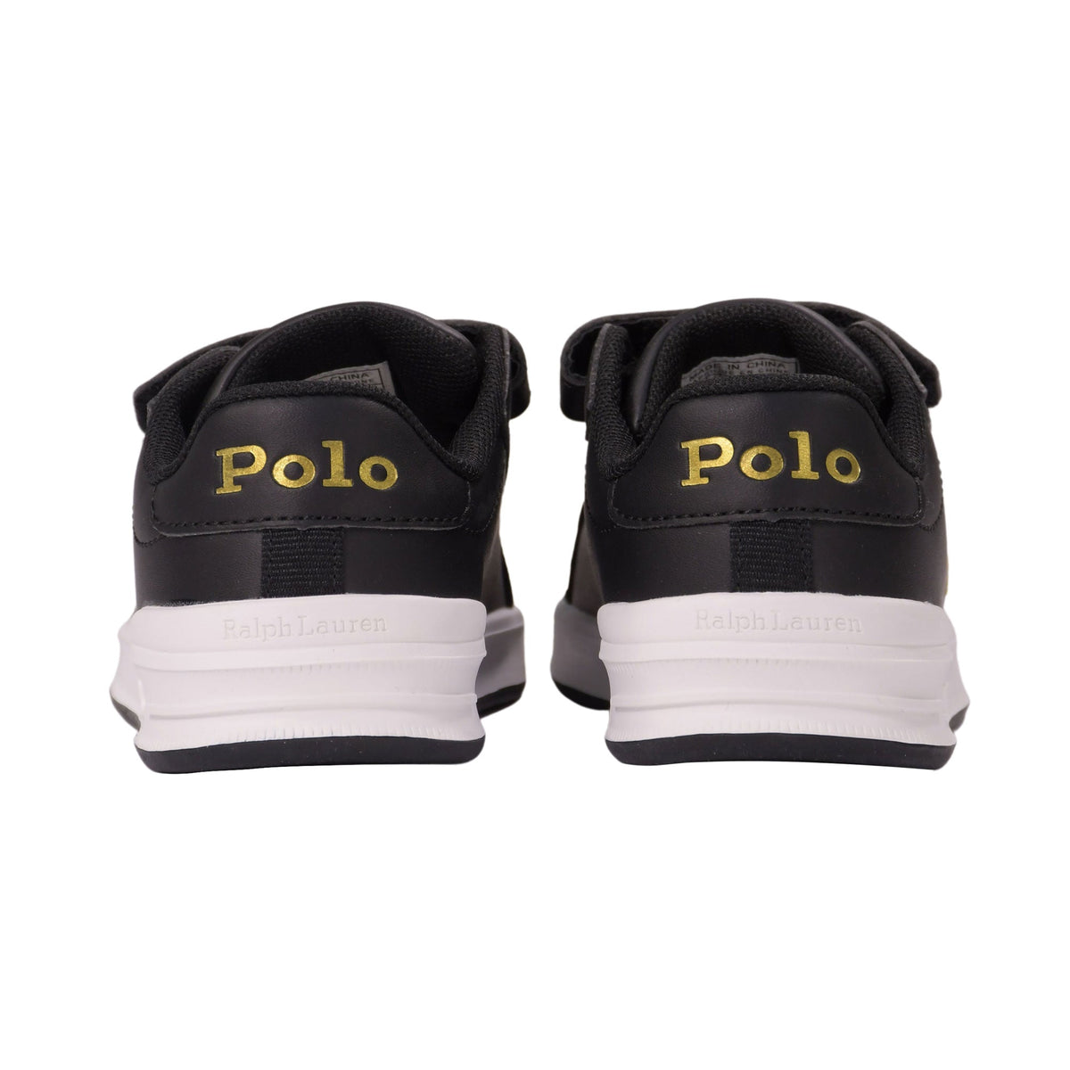 Polo Ralph Lauren Kids Boy's Black Sneakers