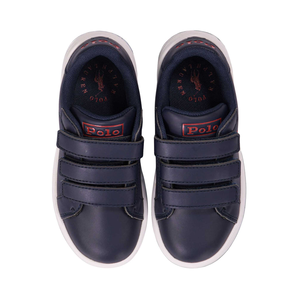 Polo Ralph Lauren Kids Boy's Navy Sneakers