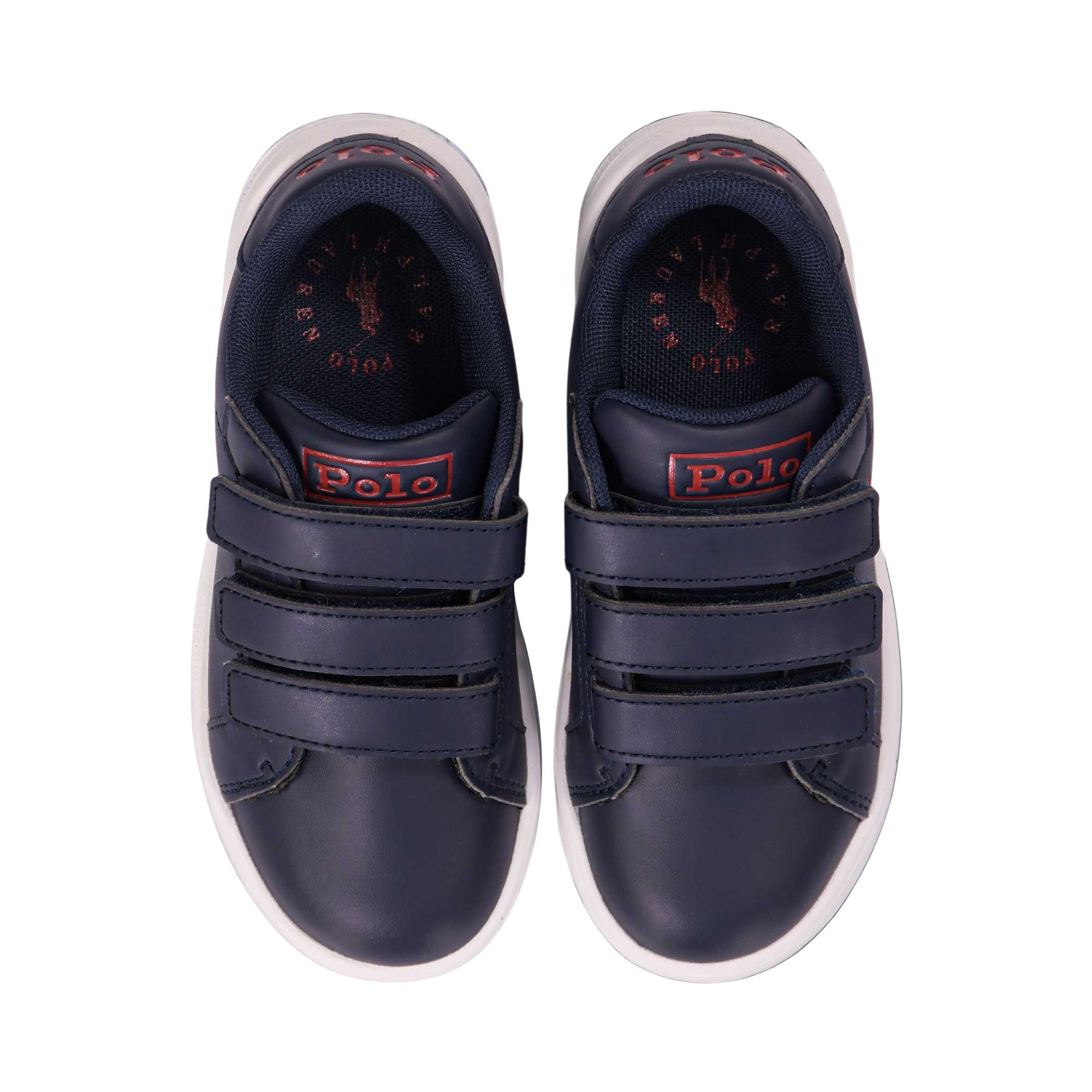 Polo Ralph Lauren Kids Boy's Navy Sneakers