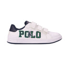 Polo Ralph Lauren Kids Boy's White Logo Trainers