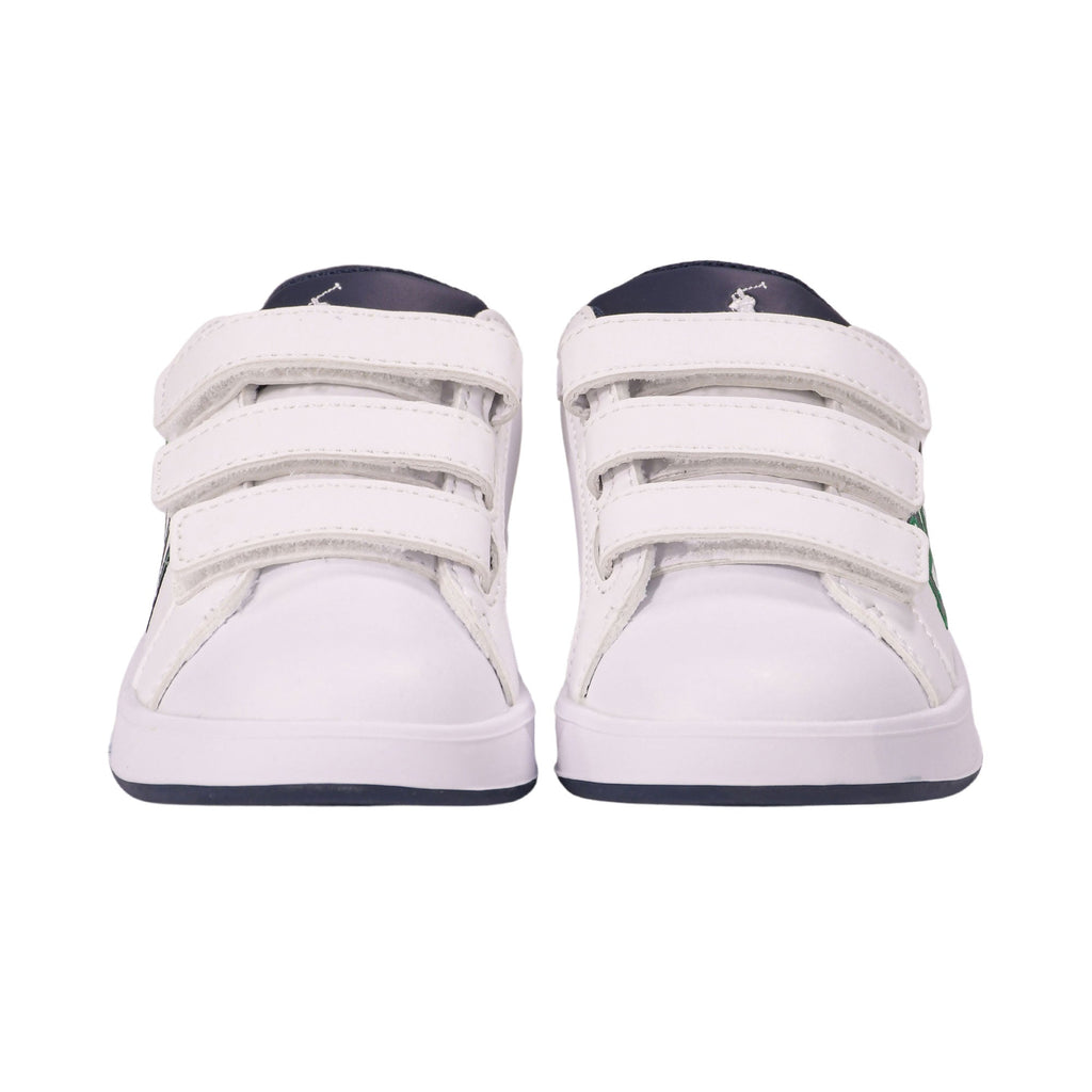 Polo Ralph Lauren Kids Boy's White Logo Trainers