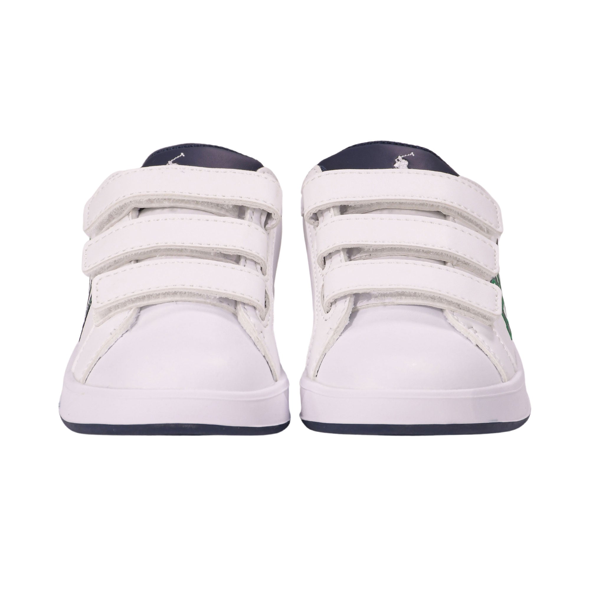 Polo Ralph Lauren Kids Boy's White Logo Trainers