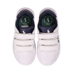 Polo Ralph Lauren Kids Boy's White Logo Trainers