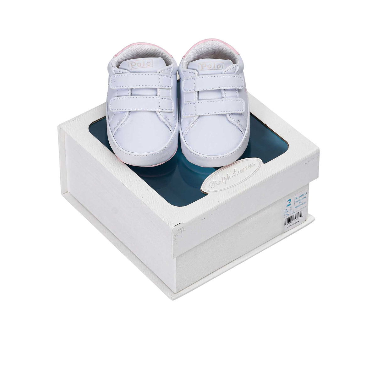 Polo Ralph Lauren Kids Baby Boy's White Sneaker