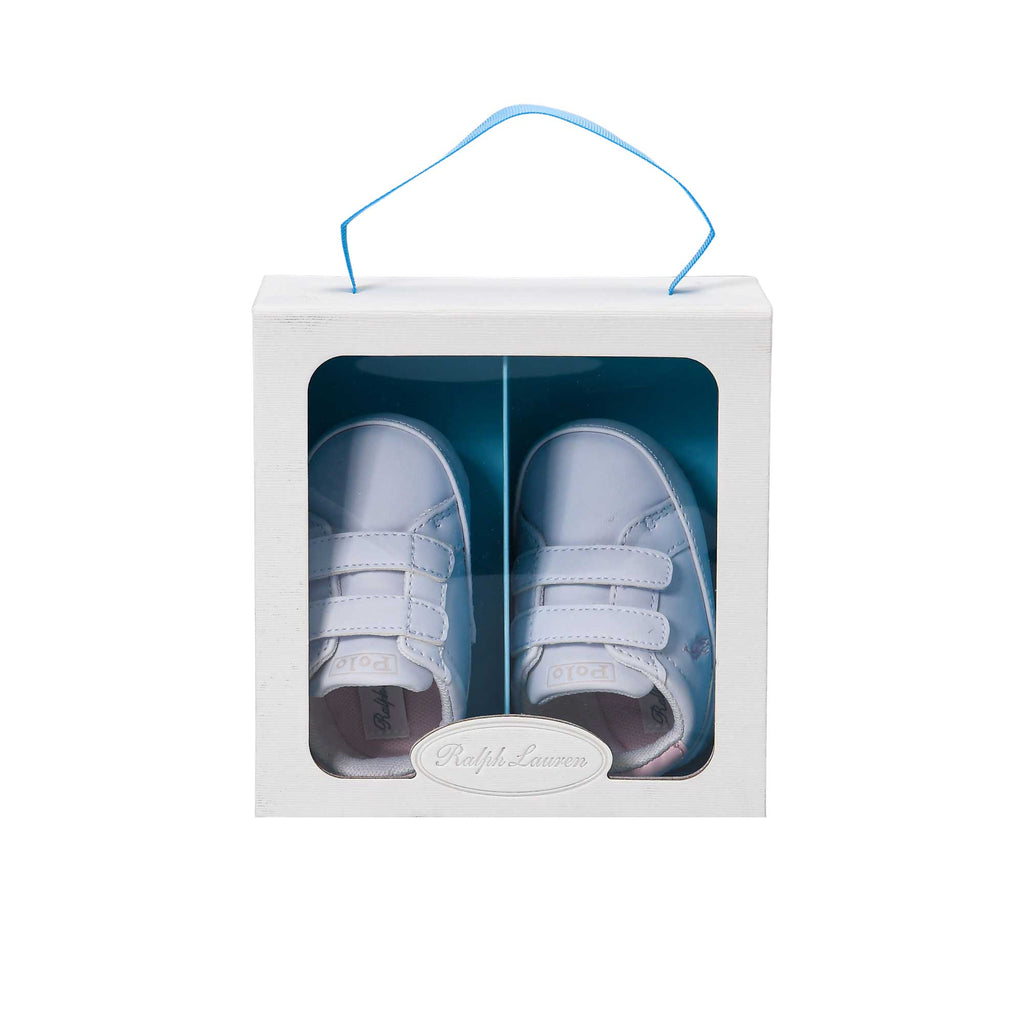 Polo Ralph Lauren Kids Baby Boy's White Sneaker
