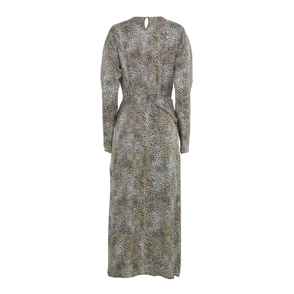 Sfizio Leopard Print Aurora Long Dress