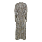 Sfizio Leopard Print Aurora Long Dress