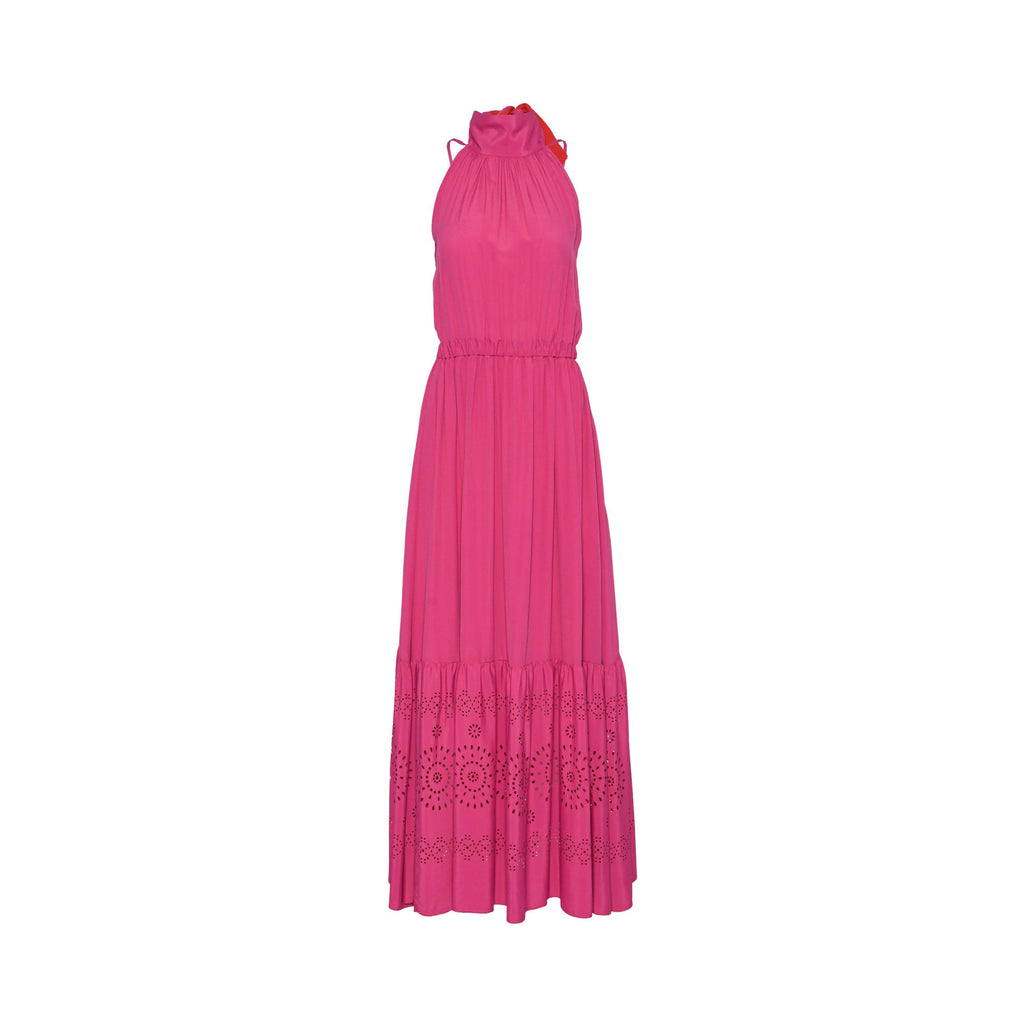 Sfizio Women's Silky Pink Lover Dress