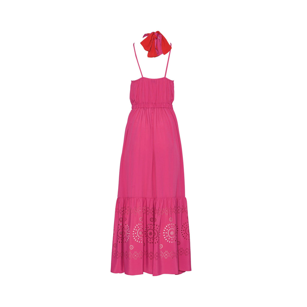 Sfizio Women's Silky Pink Lover Dress