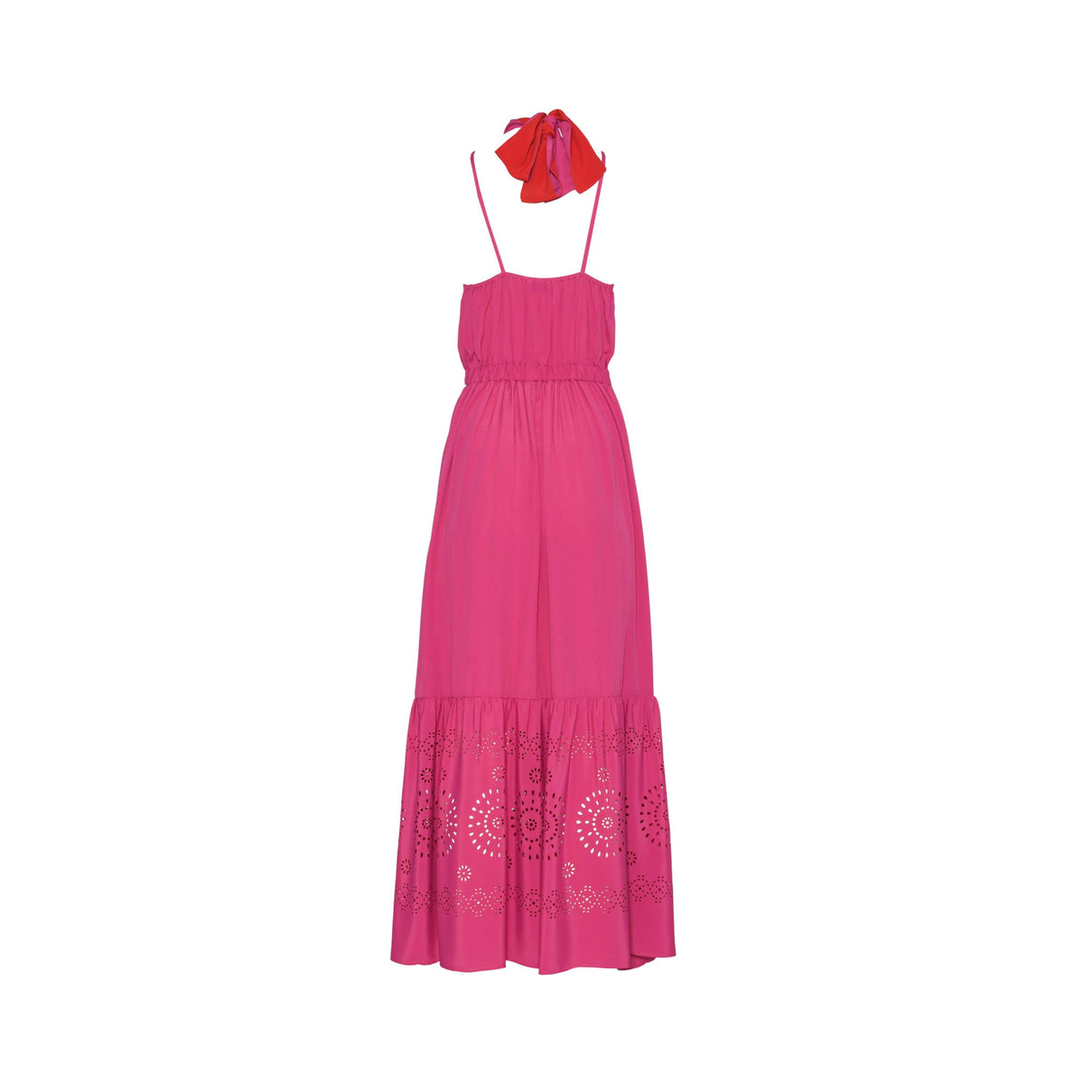 Sfizio Women's Silky Pink Lover Dress