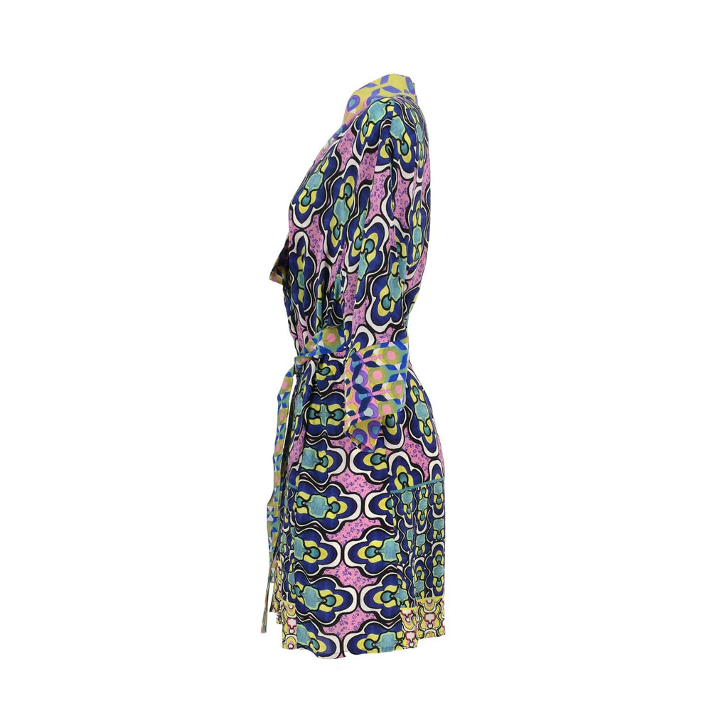 Sfizio Women's Kimono with Maiolica Print