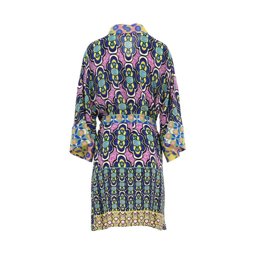 Sfizio Women's Kimono with Maiolica Print