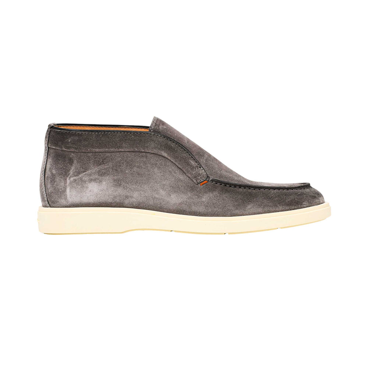 Santoni Men's Grey Loafer