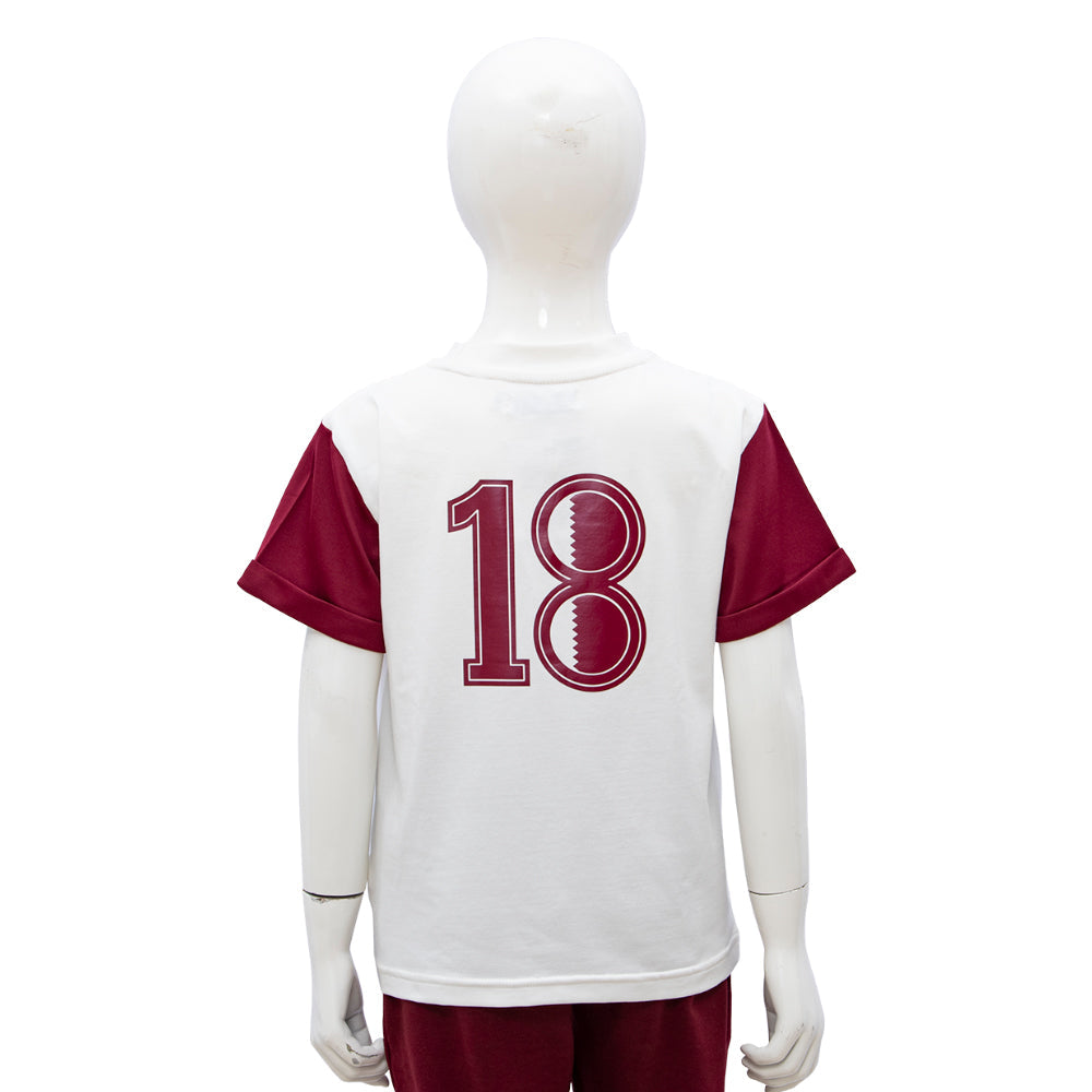 Sofya Qatar White T-Shirt
