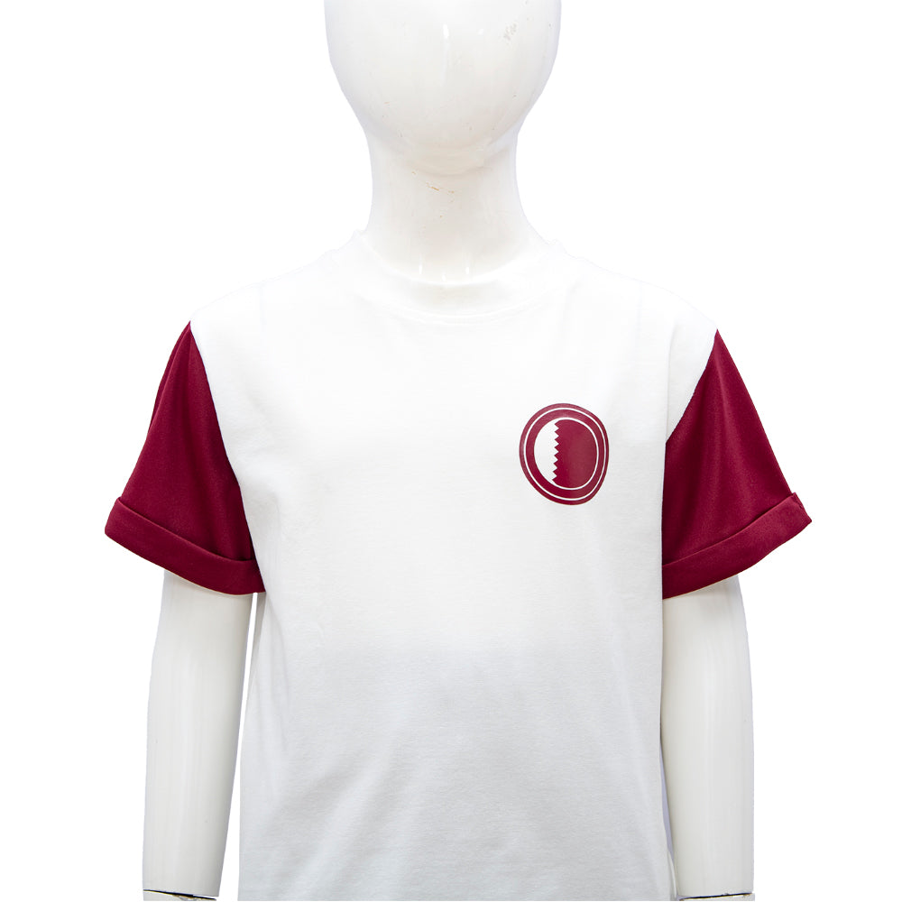Sofya Qatar White T-Shirt