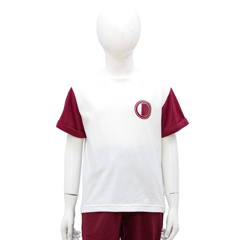 Sofya Qatar White T-Shirt