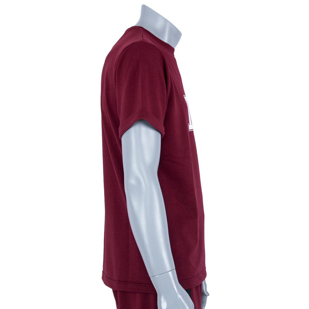 Sofya Men's T-Shirt Bordeaux Color