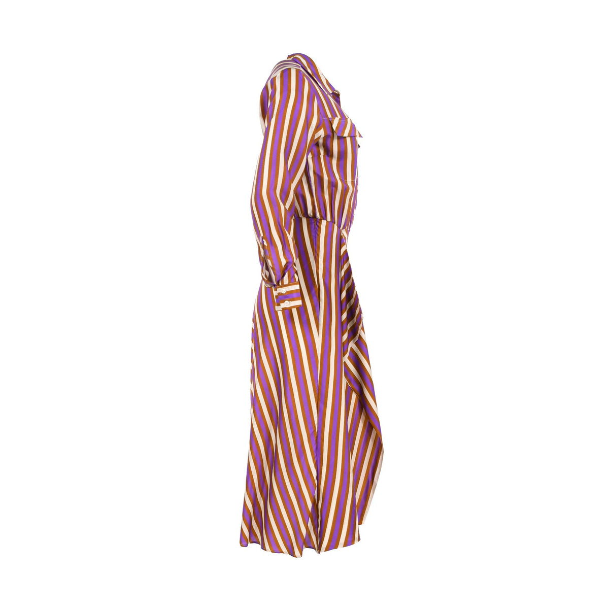 Simona Corsellini Women's Striped Shirt Dress