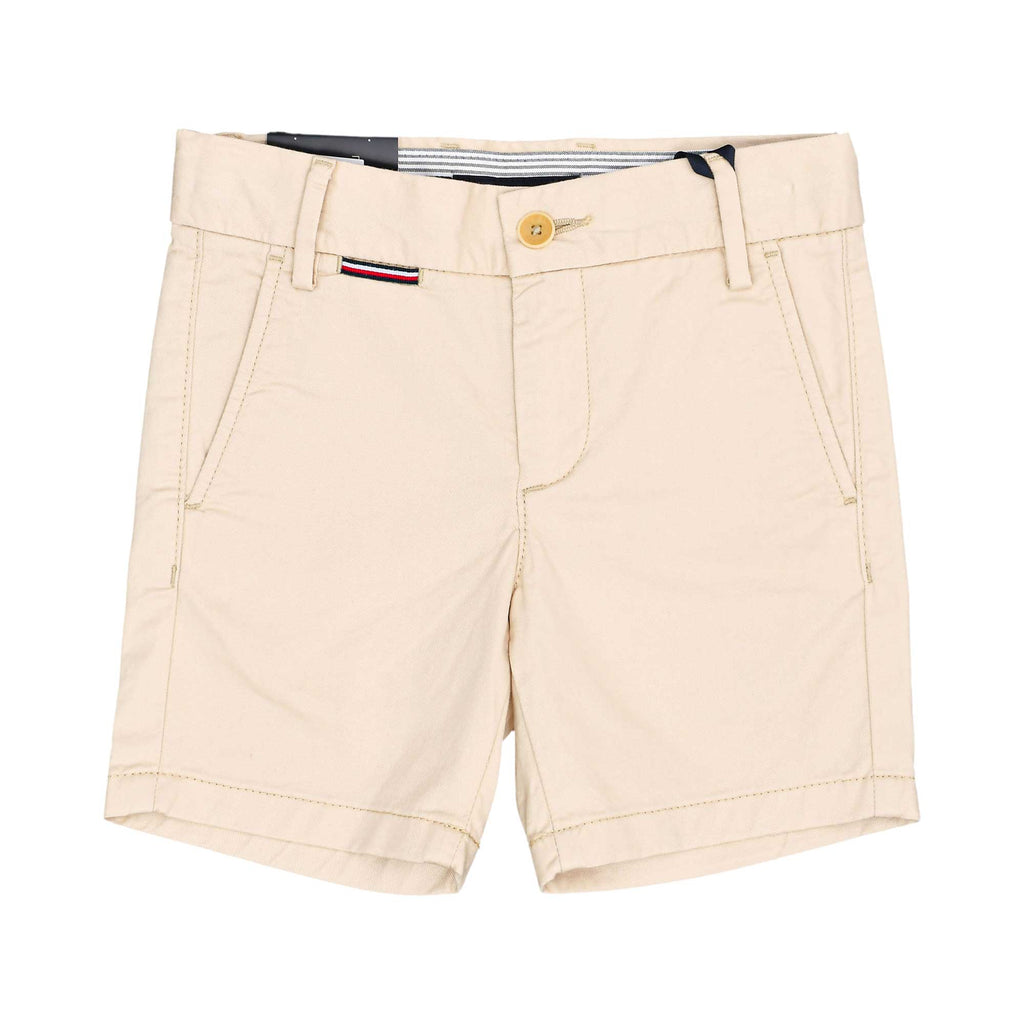Tommy Hilfiger Kids Boy's Beige Bermuda