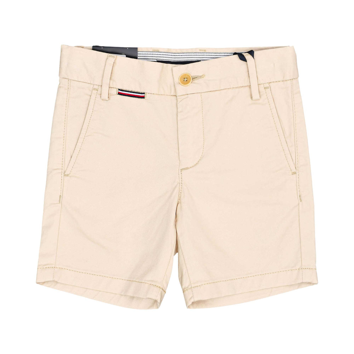 Tommy Hilfiger Kids Boy's Beige Bermuda