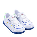 Tommy Hilfiger Kids Boy's White Sneaker