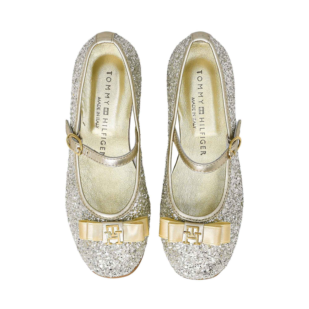 Tommy Hilfiger Kids Girl's Platinum Ballerina