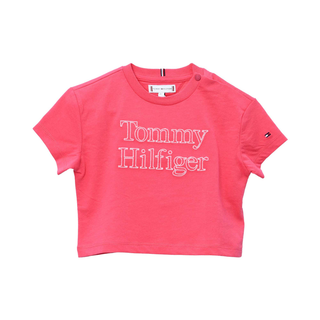 Tommy Hilfiger Kids Girl's Pink T-Shirt