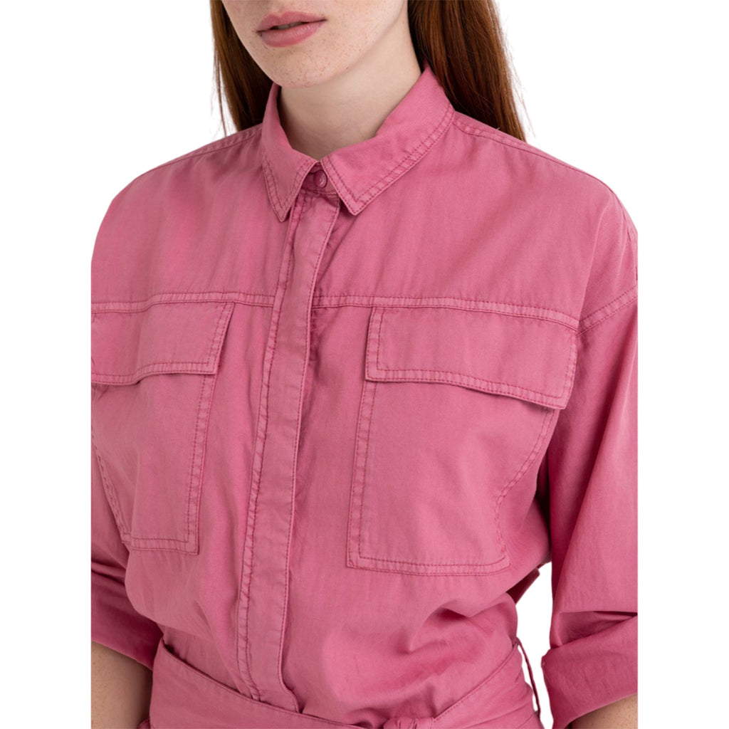 Replay Women's Denim Long Overalls with Pockets
