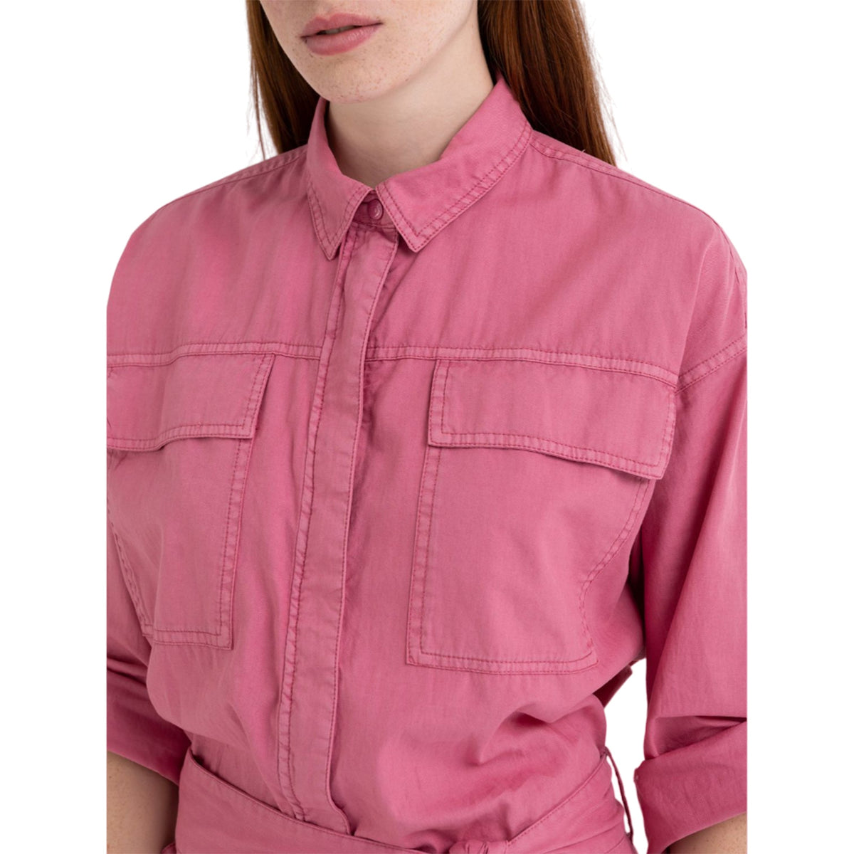 Replay Women's Denim Long Overalls with Pockets