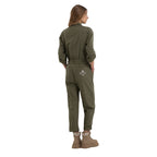 Replay Women's Denim Long Overalls with Pockets