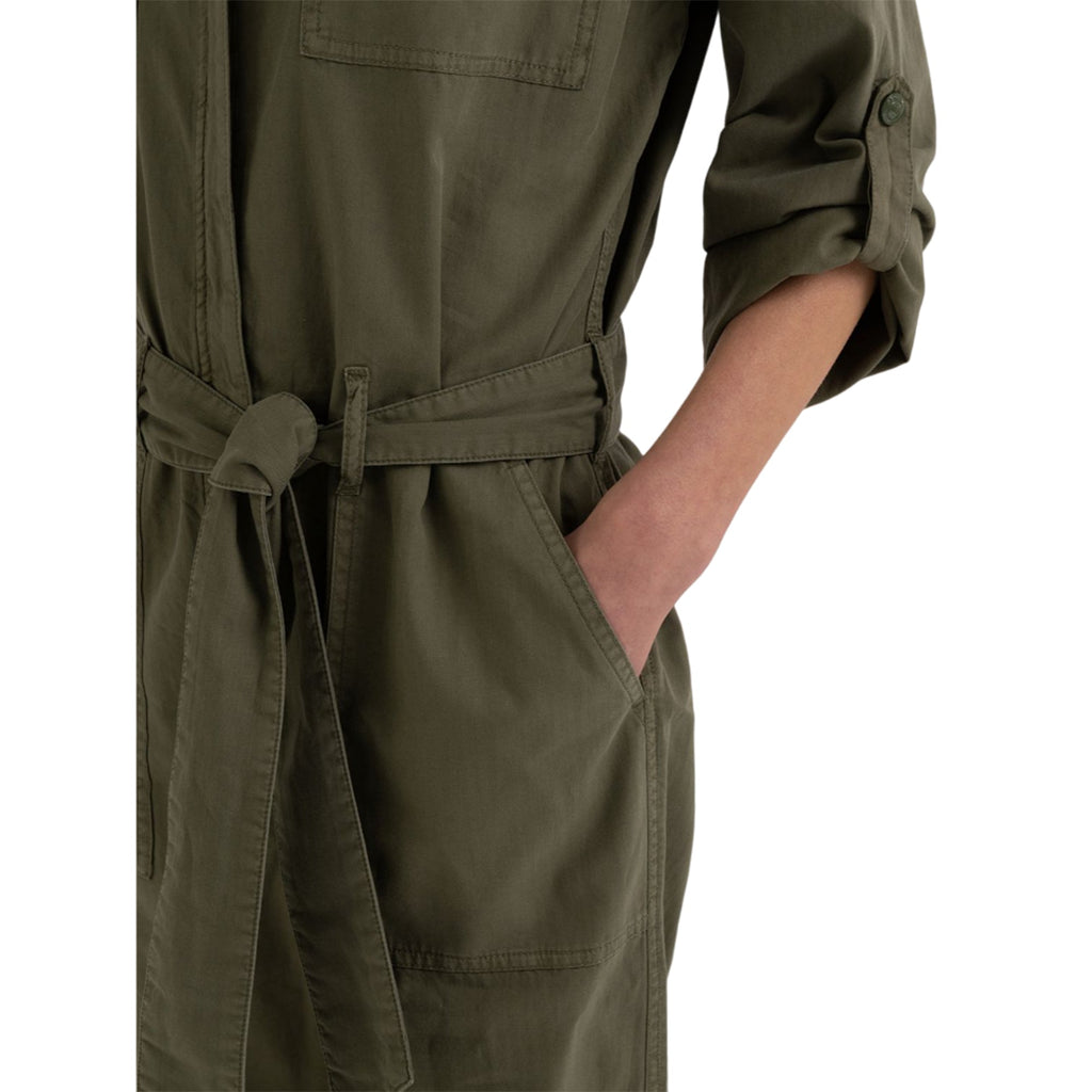 Replay Women's Denim Long Overalls with Pockets