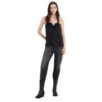 Replay Women's Viscose Top with Lace