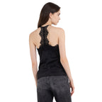 Replay Women's Viscose Top with Lace