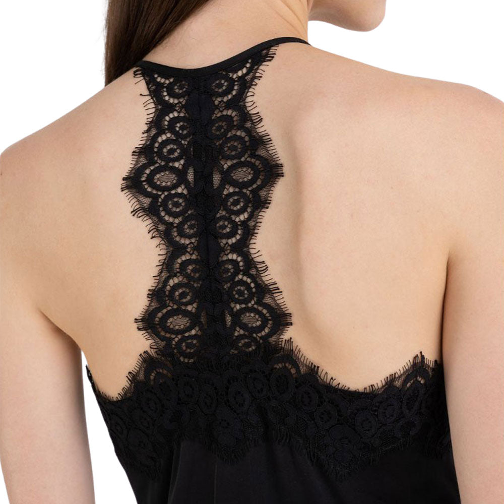 Replay Women's Viscose Top with Lace