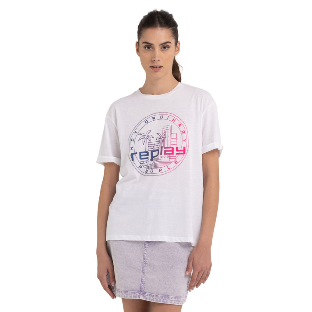 Replay Women's Organic Cotton Oversized T-shirt