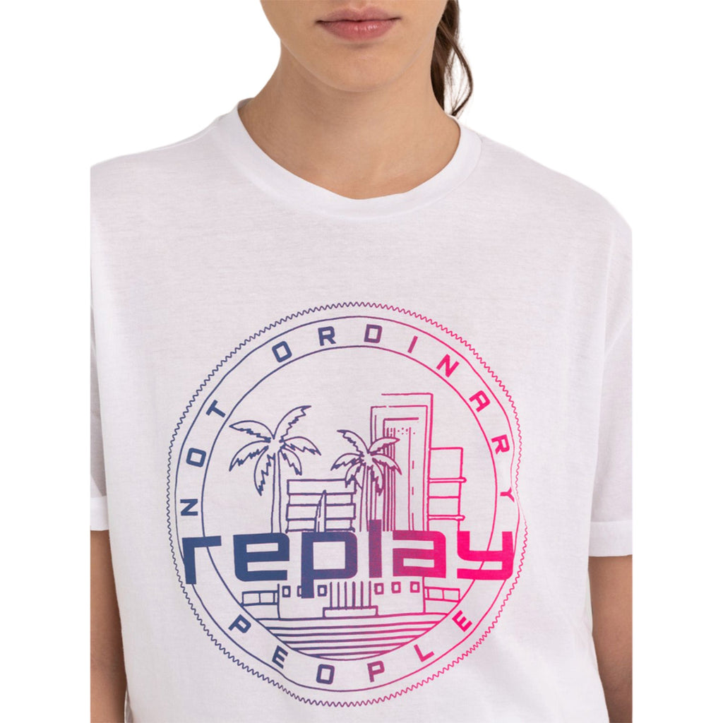 Replay Women's Organic Cotton Oversized T-shirt