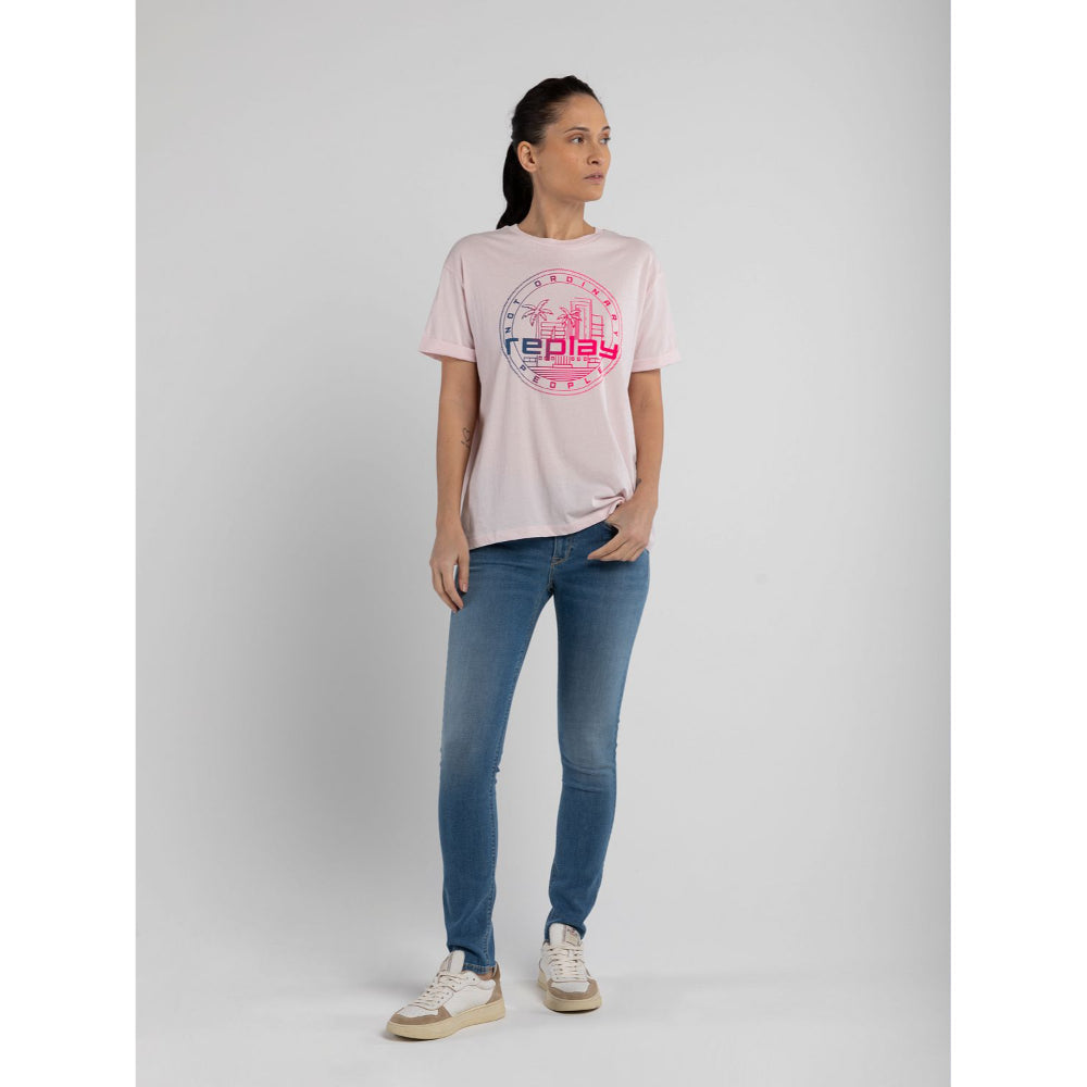 Replay Women's Organic Cotton Oversized T-shirt