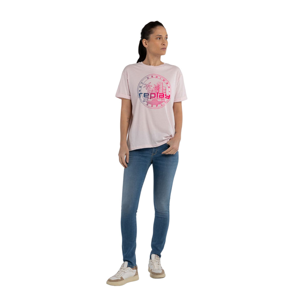 Replay Women's Organic Cotton Oversized T-shirt