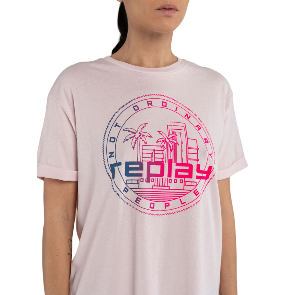 Replay Women's Organic Cotton Oversized T-shirt