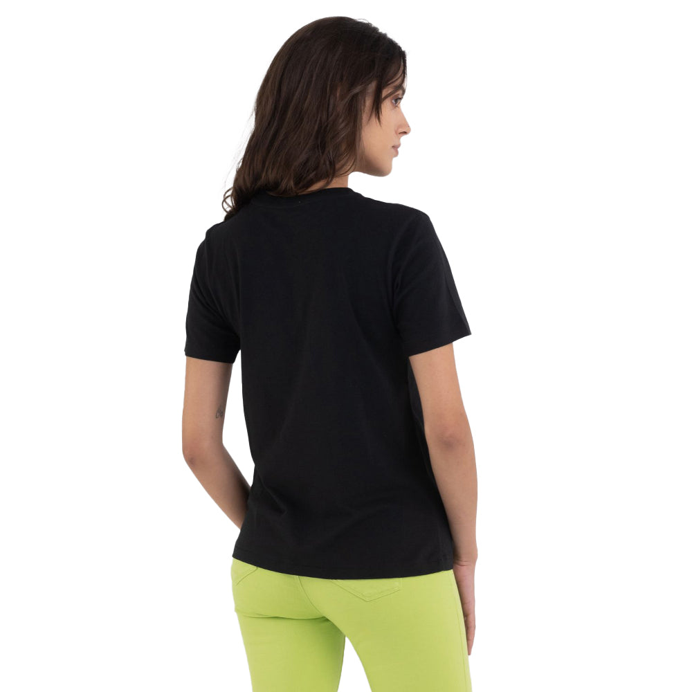 Replay Women's Slim Fit T-shirt with Glitter Print